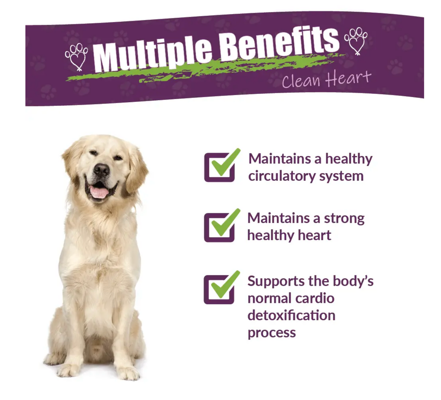 HWF For Dogs 16oz - Maintain cardiovascular health by supporting the body’s normal detoxification process of foreign substances due to environmental stressors.